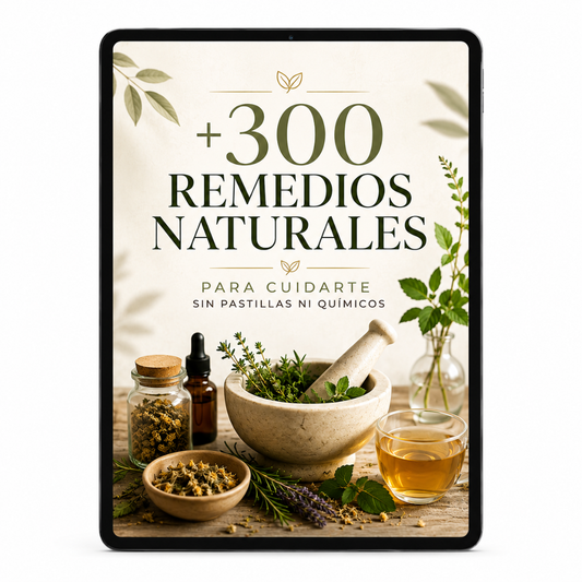 +300 Remedios Naturales Sin Pastillas ni Químicos